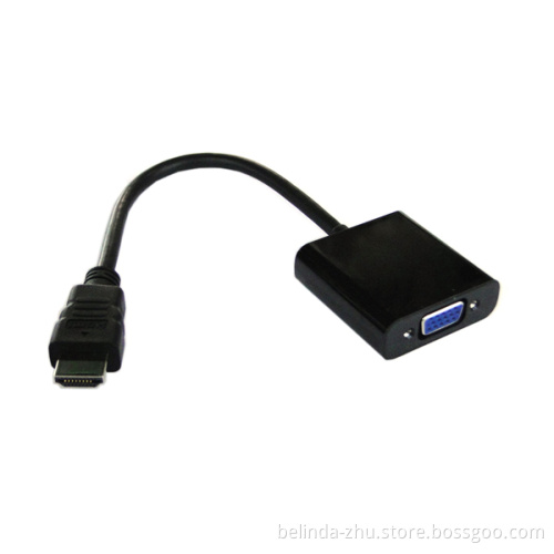 Whosesale HDMI to VGA Cable Adapter AV Converter with Audio